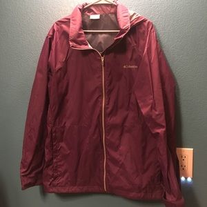 Columbia rain jacket